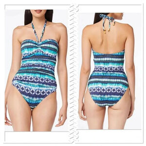Bleu Rod Beattie Sun, Sea & Sand Ombre One Piece Swimsuit